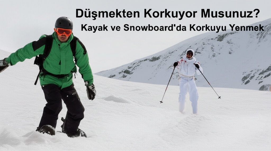 Düşmekten Korkuyor Musunuz? Kayak ve Snowboard’da Korkuyu Yenmek