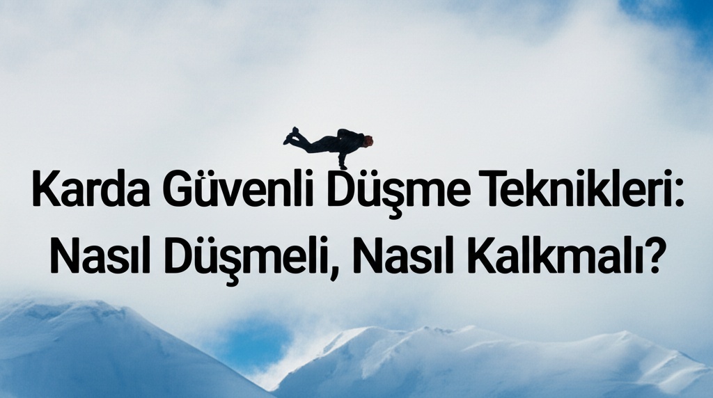 Karda Güvenli Düşme Teknikleri: Nasıl Düşmeli, Nasıl Kalkmalı?