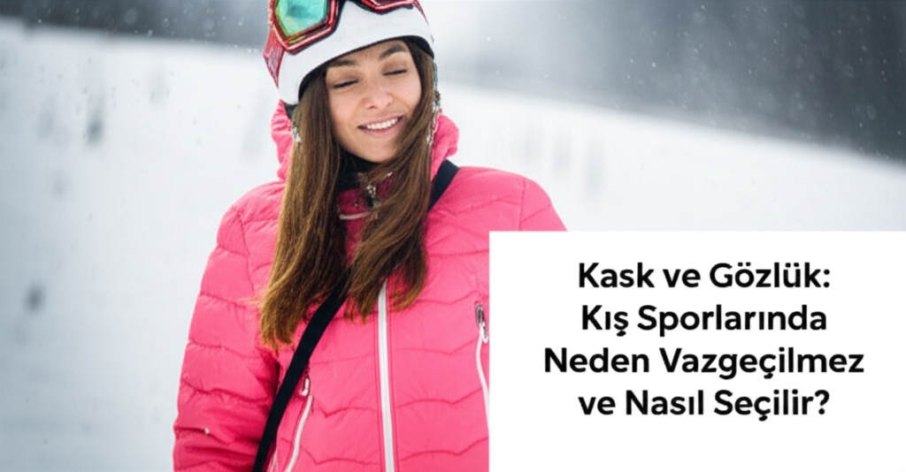 Kask ve Gözlük: Kış Sporlarında Neden Vazgeçilmez ve Nasıl Seçilir?