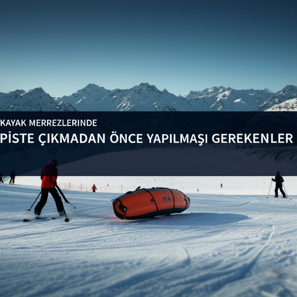 Kayak Merkezlerinde Piste Çıkmadan Önce Yapılması Gerekenler