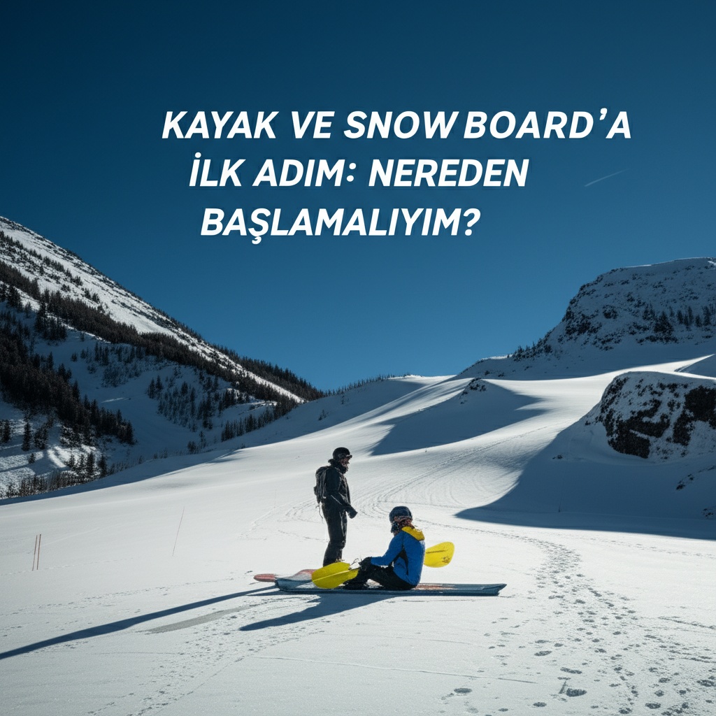 Kayak ve Snowboard’a İlk Adım: Nereden Başlamalıyım?