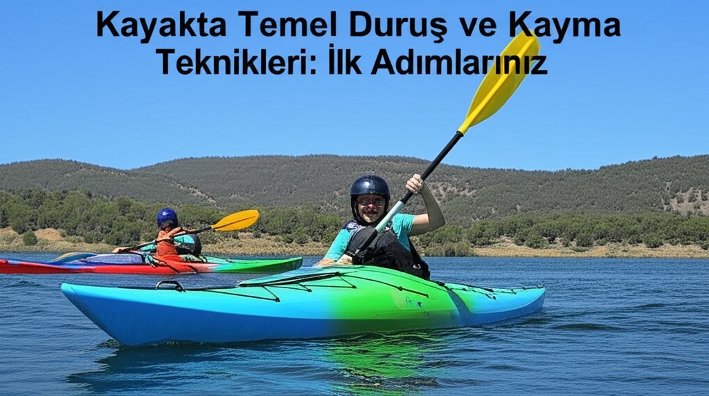Kayakta Temel Duruş ve Kayma Teknikleri: İlk Adımlarınız