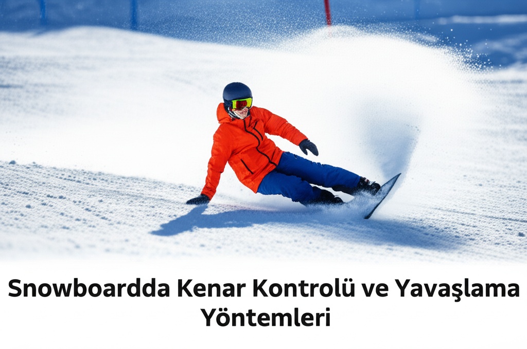 Snowboard’da Kenar Kontrolü ve Yavaşlama Yöntemleri